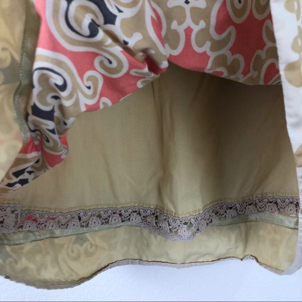 Edme & Esyllte Floral Cotton Line Skirt - Picture 2 of 8